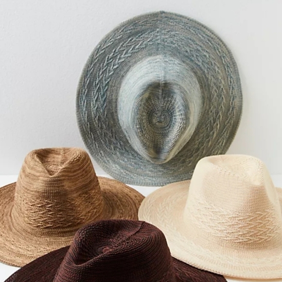 Free People Arrow Woven Packable Hat - Picture 3 of 8